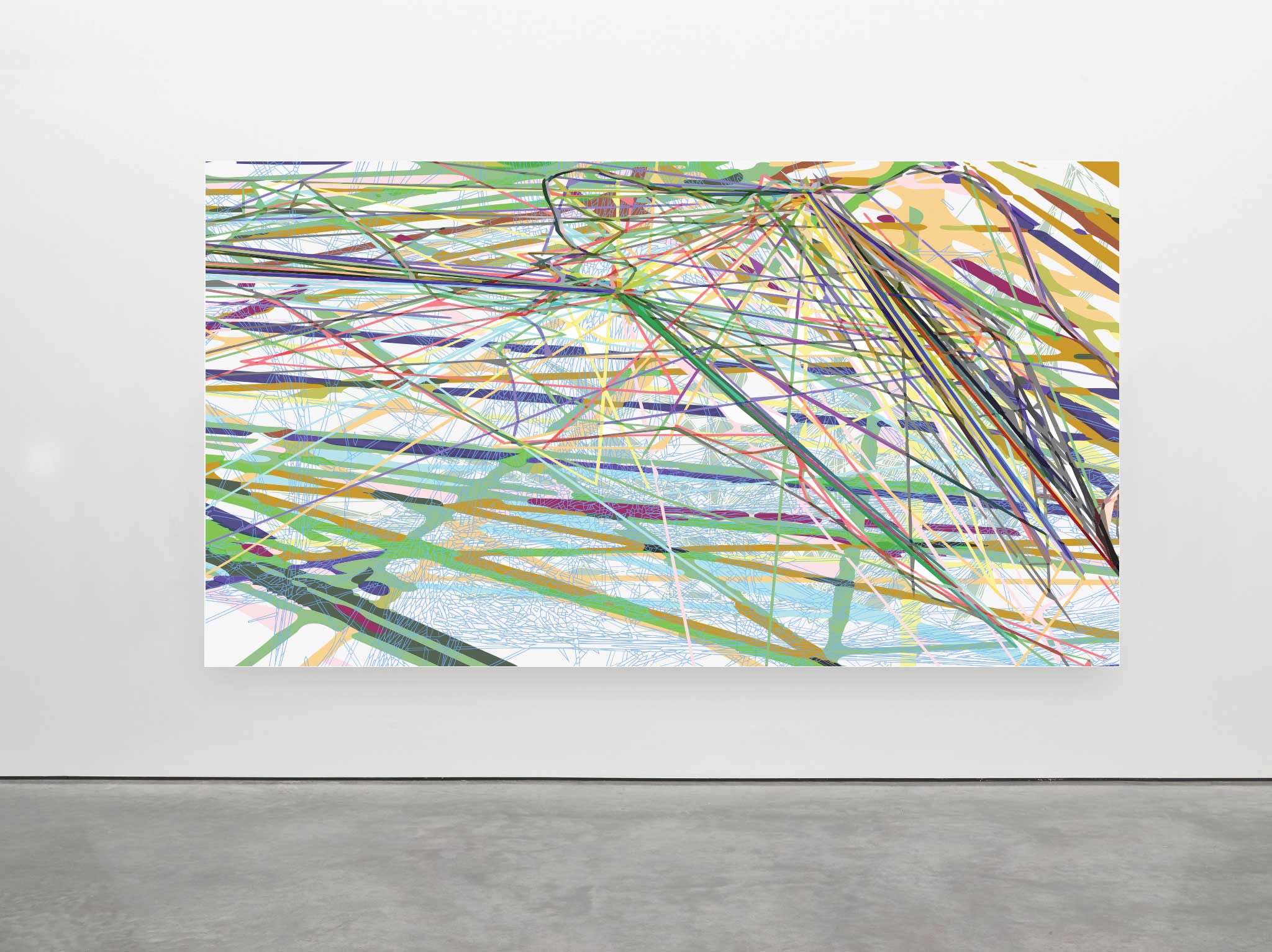 Data based visual structure by Florian Mehnert