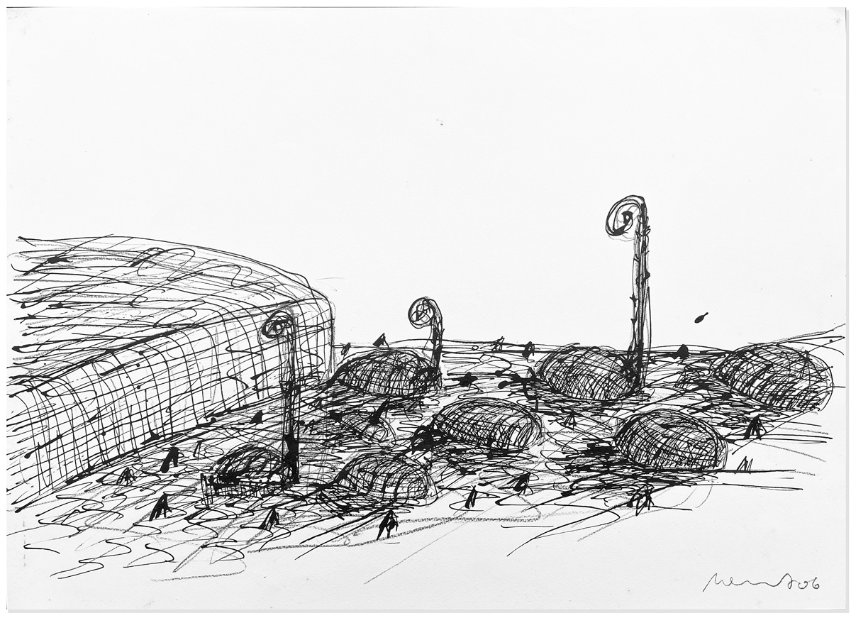 Florian Mehnert, Dragonfly Ink Drawings, 1997-2005