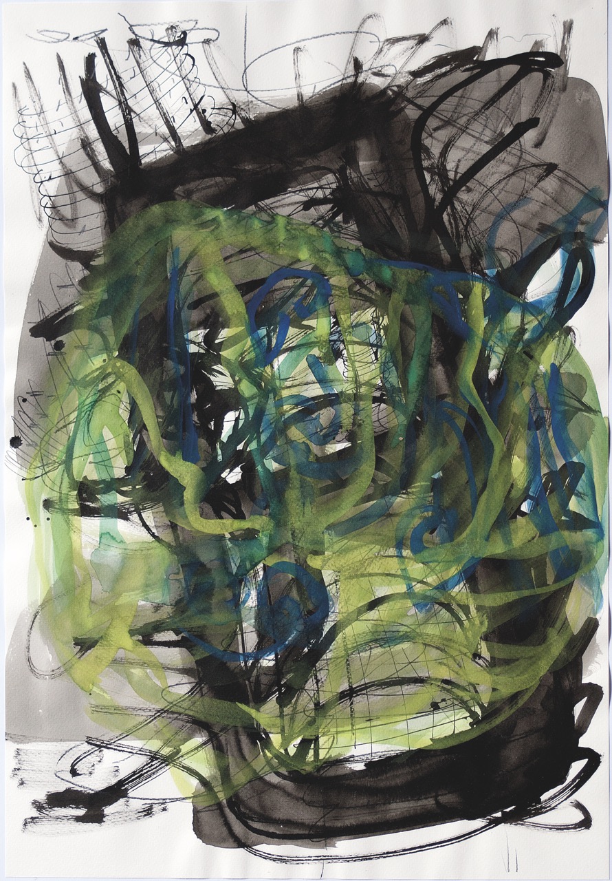 Florian Mehnert, Gouache Paper Work