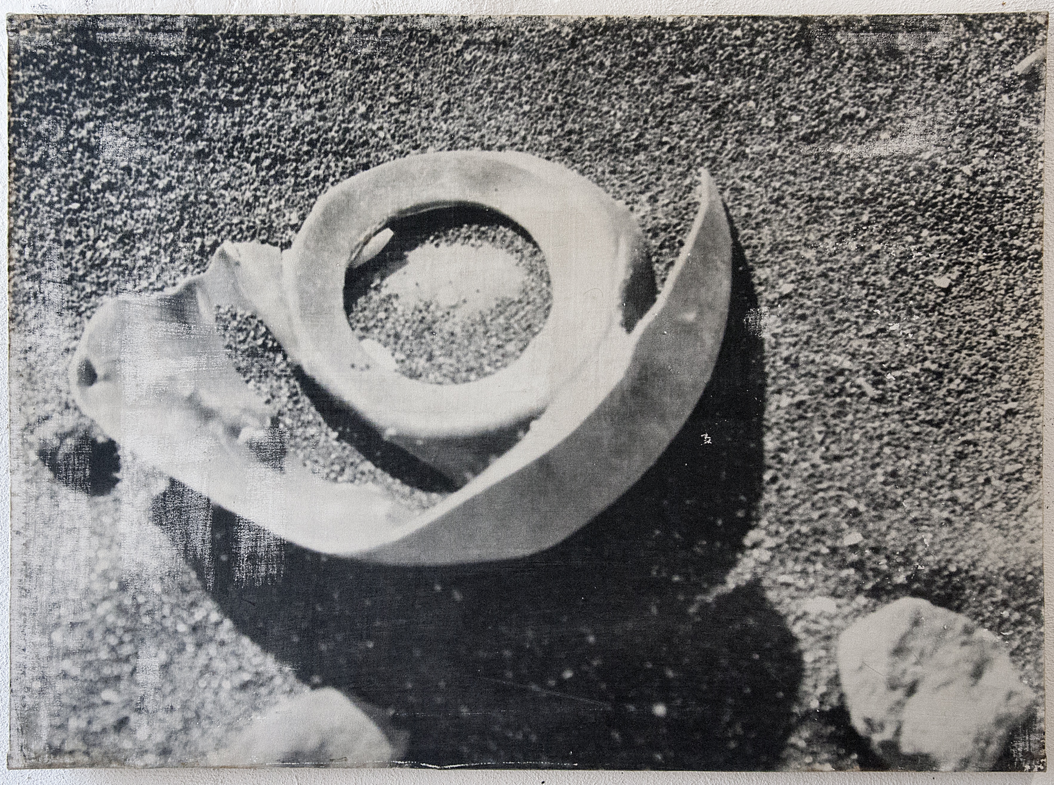 Fragments, Iceland, photography on cotton